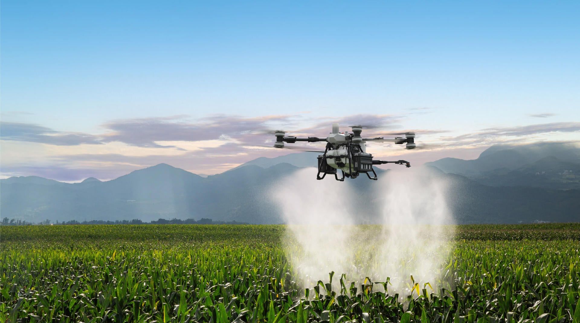 DJI AGRAS T100 spraying system
