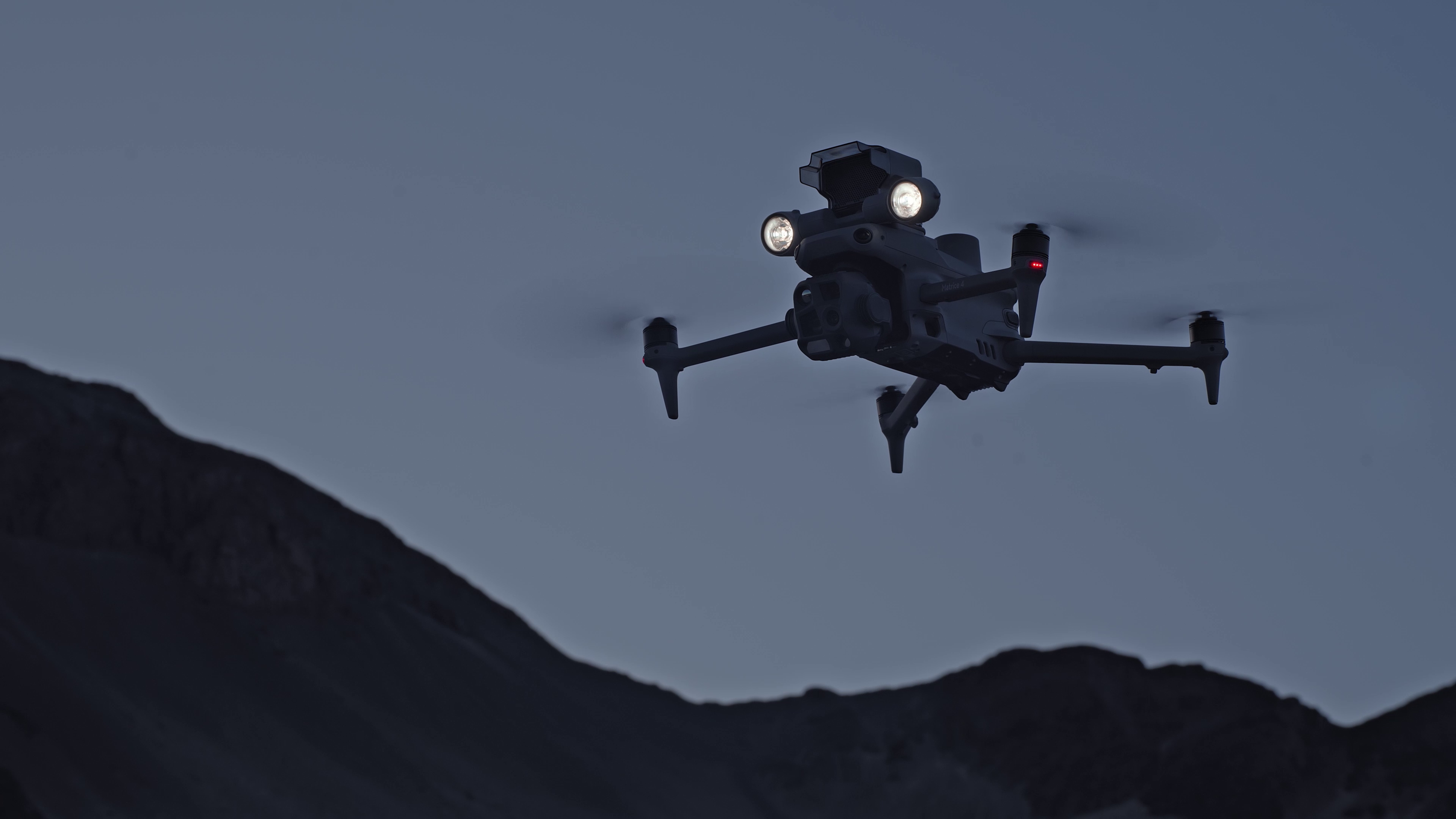 DJI Matrice 4T low-light operation